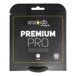 Tenisové Struny Tennis-Point Premium Pro 12m schwarz